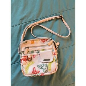 Multi-Sac Colorful Butterfly Crossbody Bag